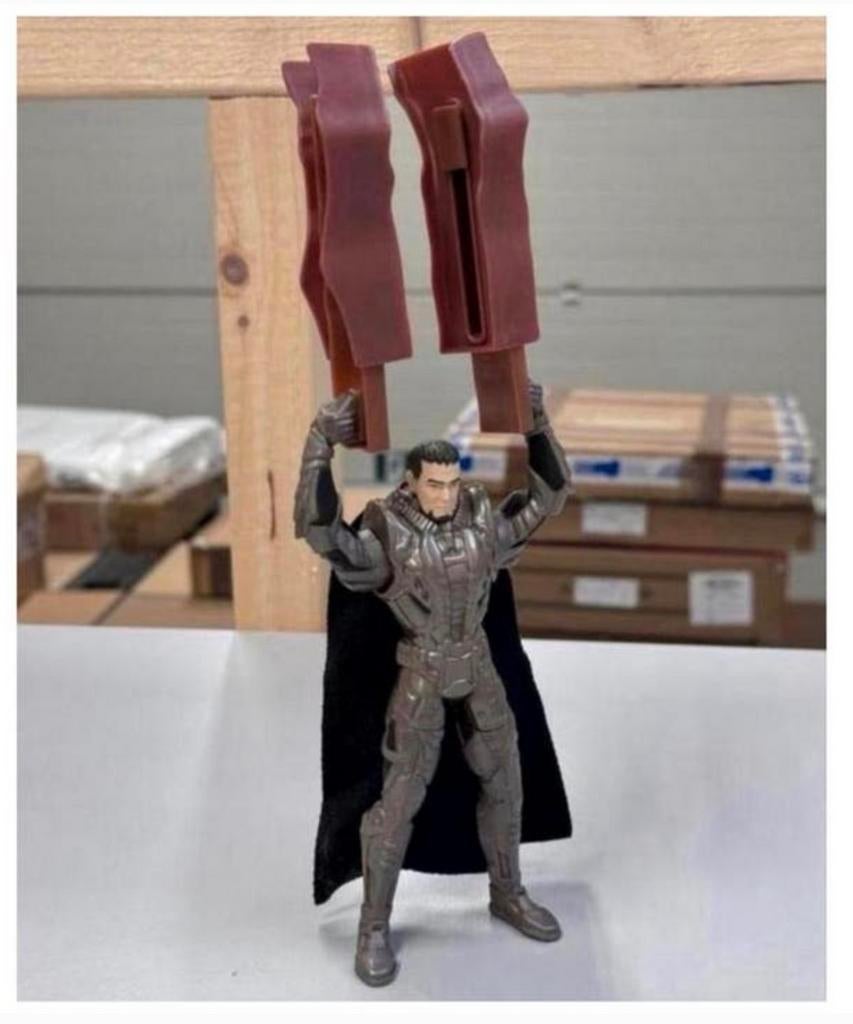 DC Comics Superman Man Of Steel Power Attack Deluxe ZOD 6”, Verzamelen, Ophalen of Verzenden, Zo goed als nieuw, Actiefiguur of Pop