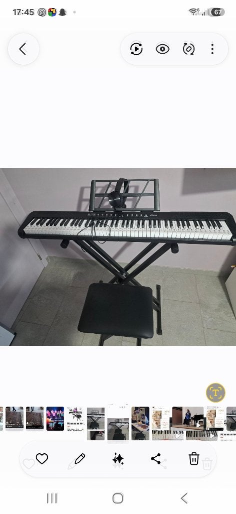 Pixmy keyboard-MP188, Muziek en Instrumenten, Keyboards, Ophalen, Zo goed als nieuw, 88 toetsen