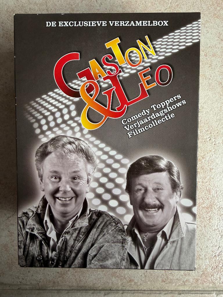 Gaston & leo de exclusieve verzamelbox, Alle leeftijden, Ophalen of Verzenden, Zo goed als nieuw, Tv-programma of Sketches