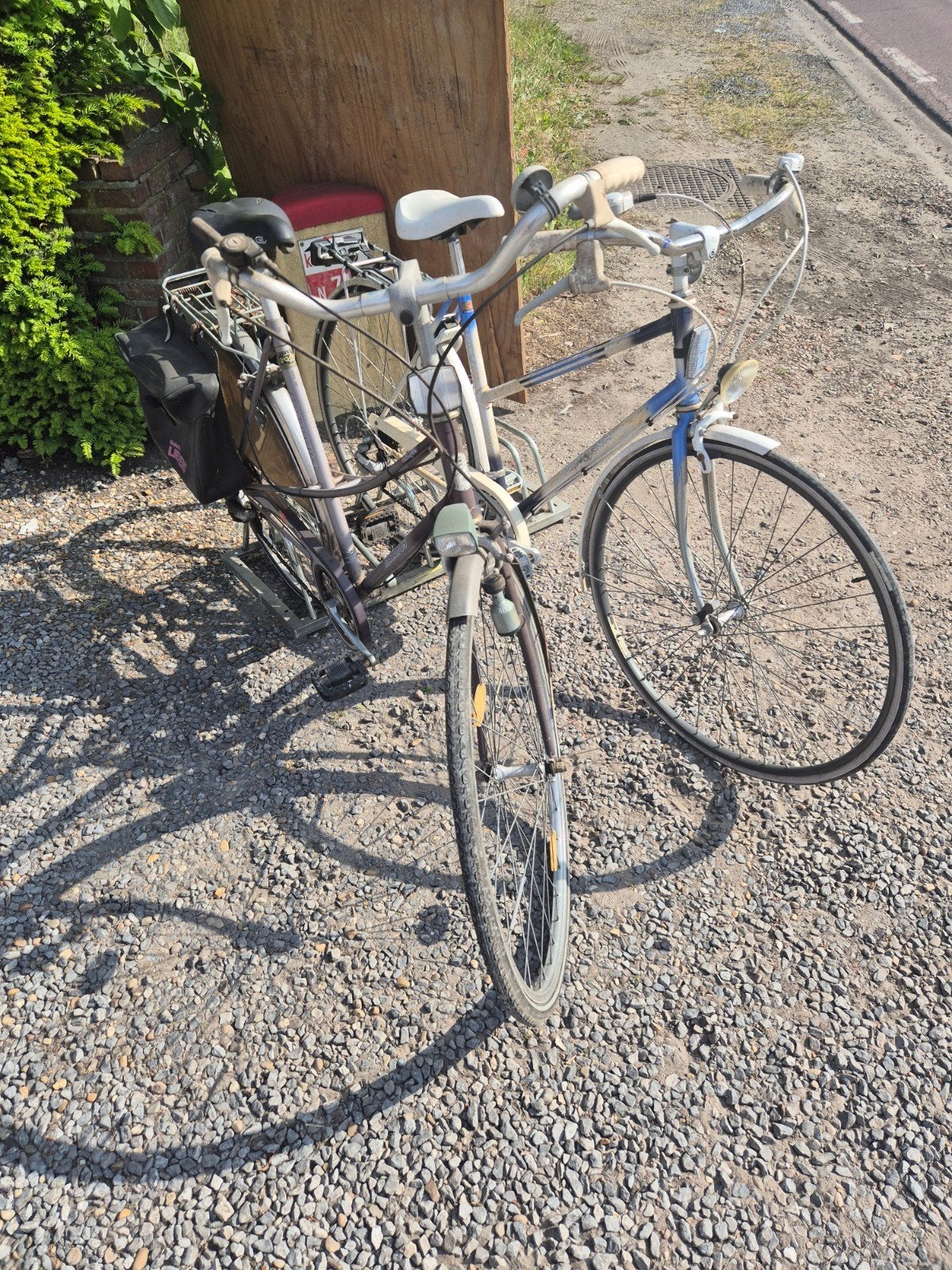 fietsen, Ophalen