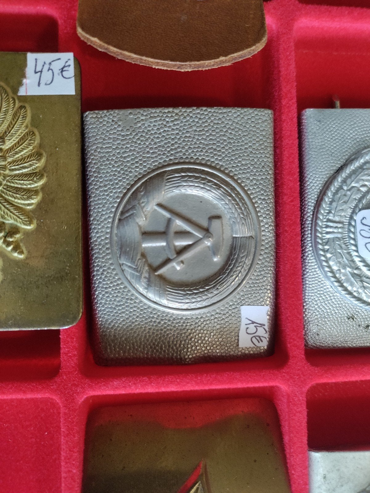 DDR koppelslot militair metaal, Ophalen of Verzenden