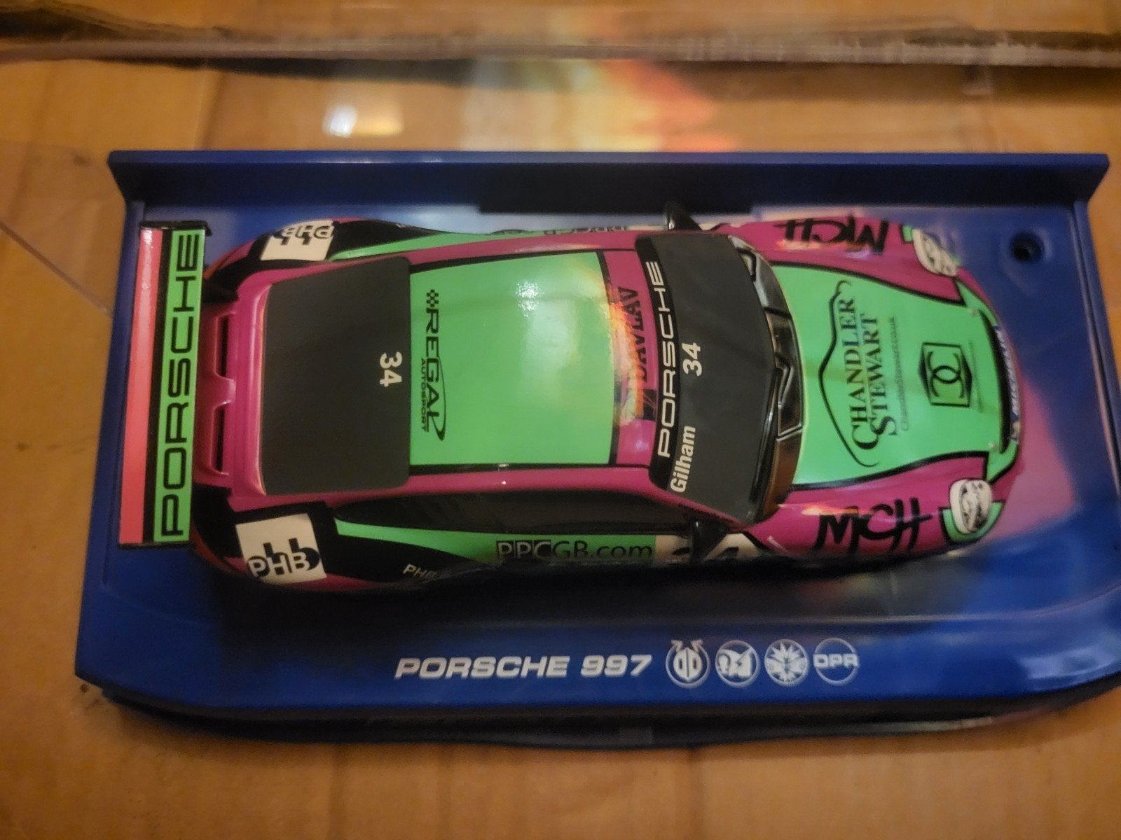 Scalextric Porsche 997 GT3 RS, Enlèvement ou Envoi, Comme neuf, Voiture, Autres marques