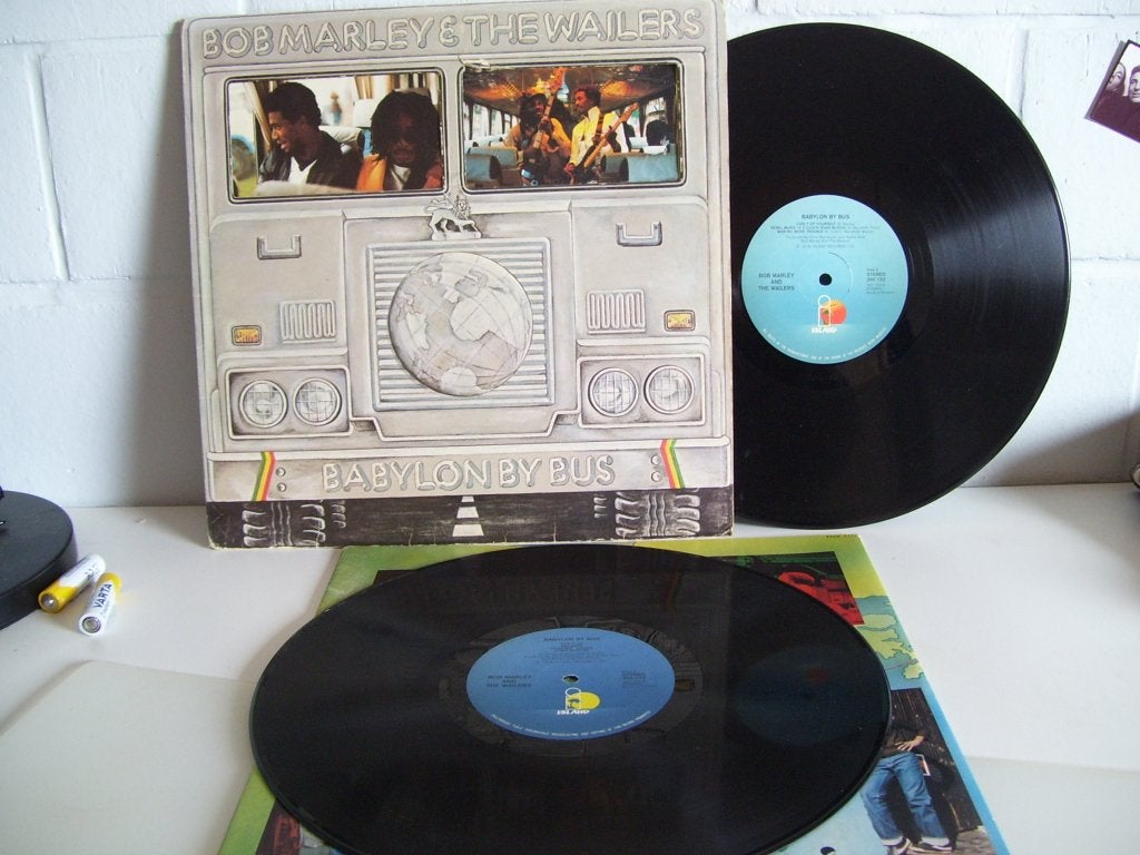 BOB MARLEY & THE WAILERS  babylon by bus  ( 2 lps ), Gebruikt, Overige genres, Ophalen of Verzenden, 12 inch