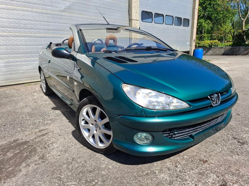 Peugeot 206cc édition Roland Garros, Auto's, Lederen bekleding, Leder, Particulier, Te koop