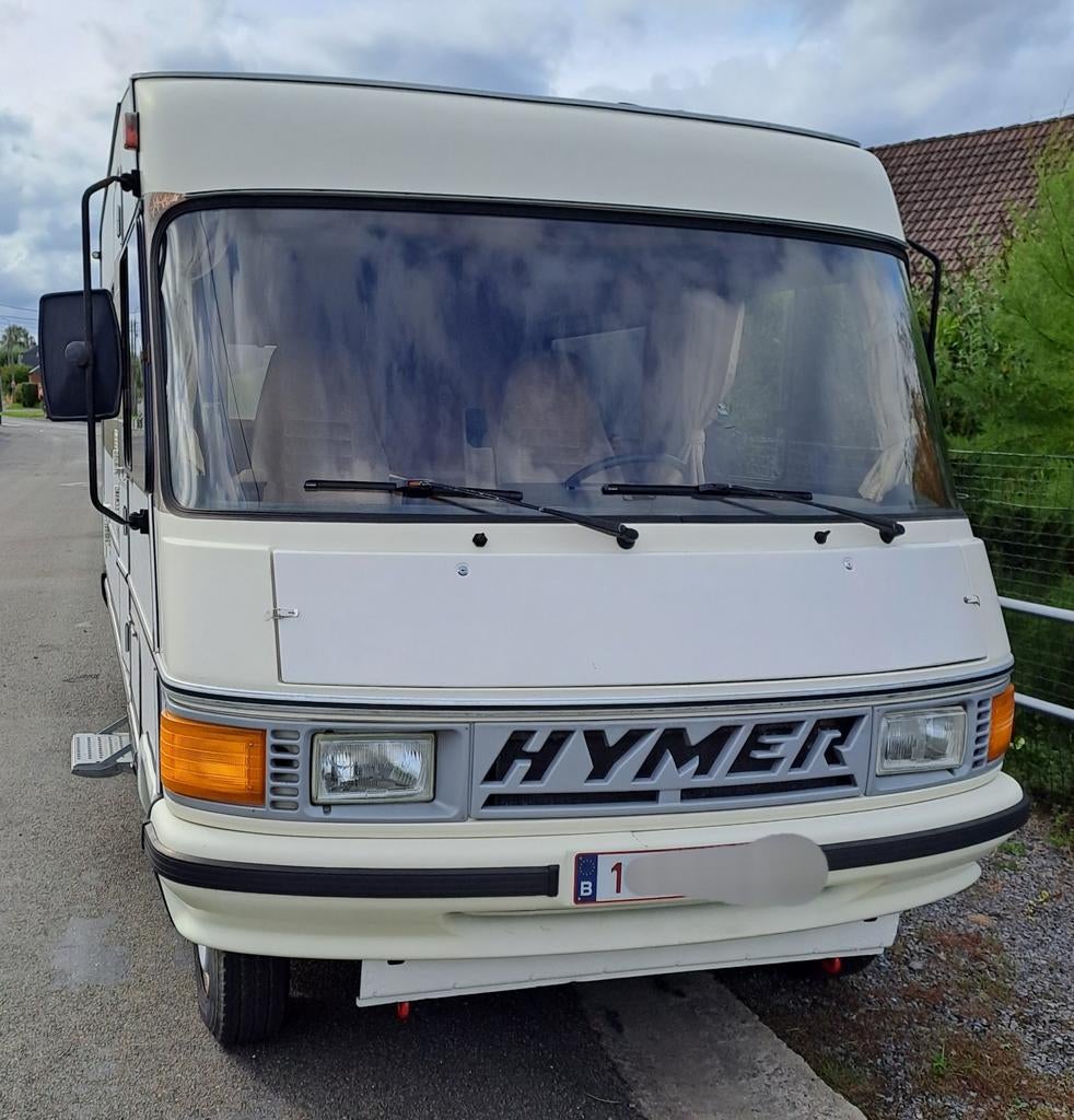Camping-car Hymer Oldtimer. Permis B, Caravanes & Camping, Extincteur, Jusqu'à 5, Siège standard, Boîte manuelle