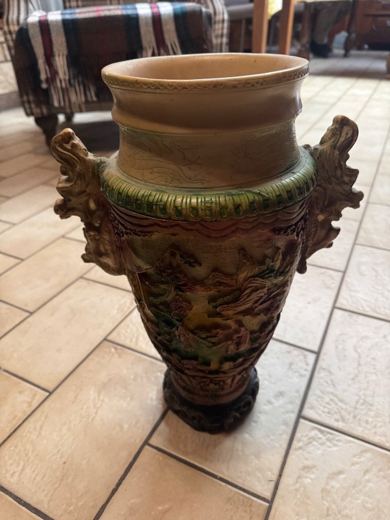 Decoratieve vaas, Ophalen