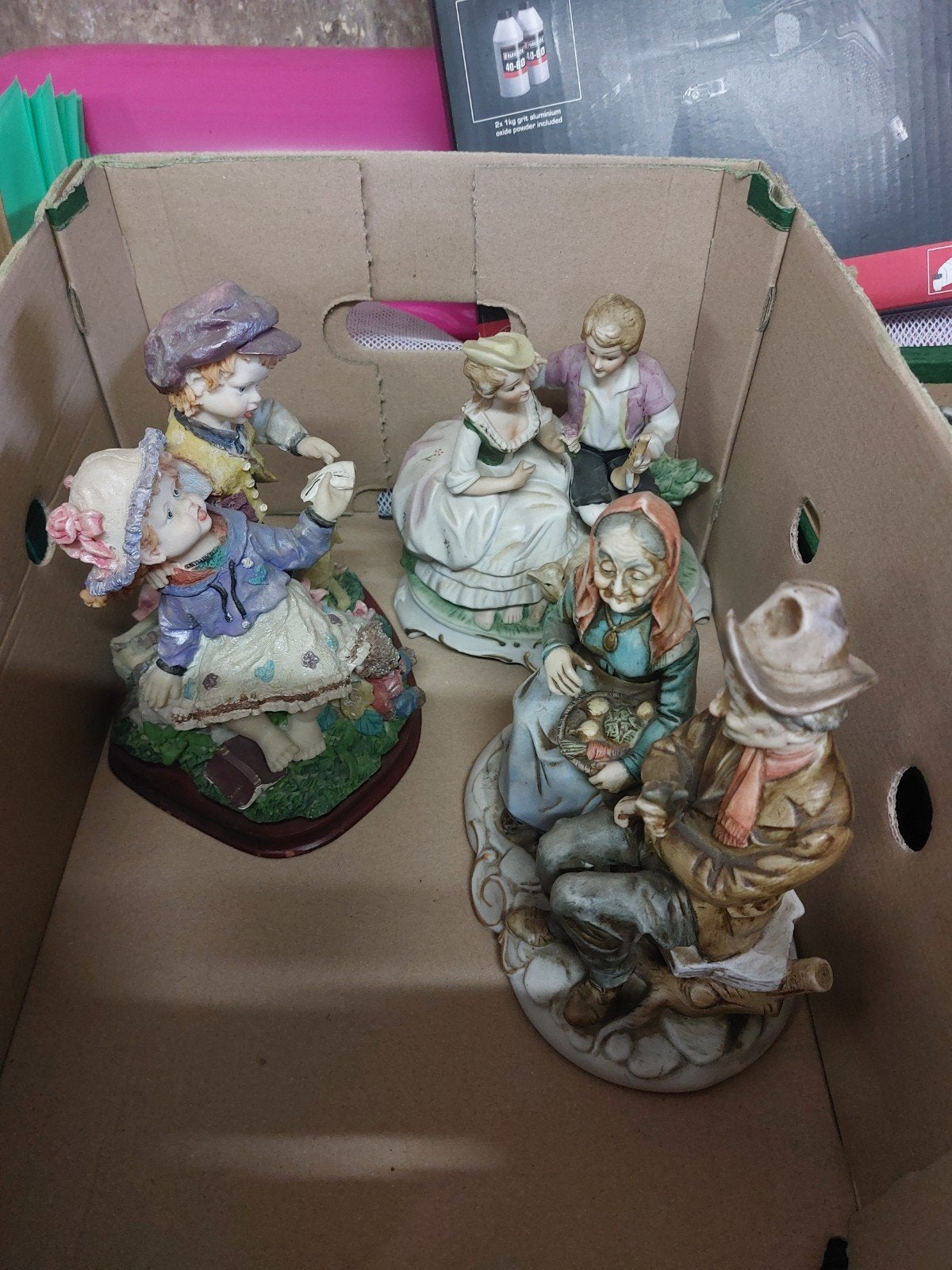 lot brocante, Enlèvement