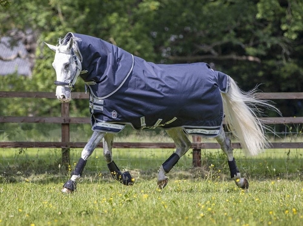 LeMieux Arika Featherweight Regendeken + hals 0g 175 tm 215, Dieren en Toebehoren, Paarden en Pony's | Dekens en Dekjes, Ripstop