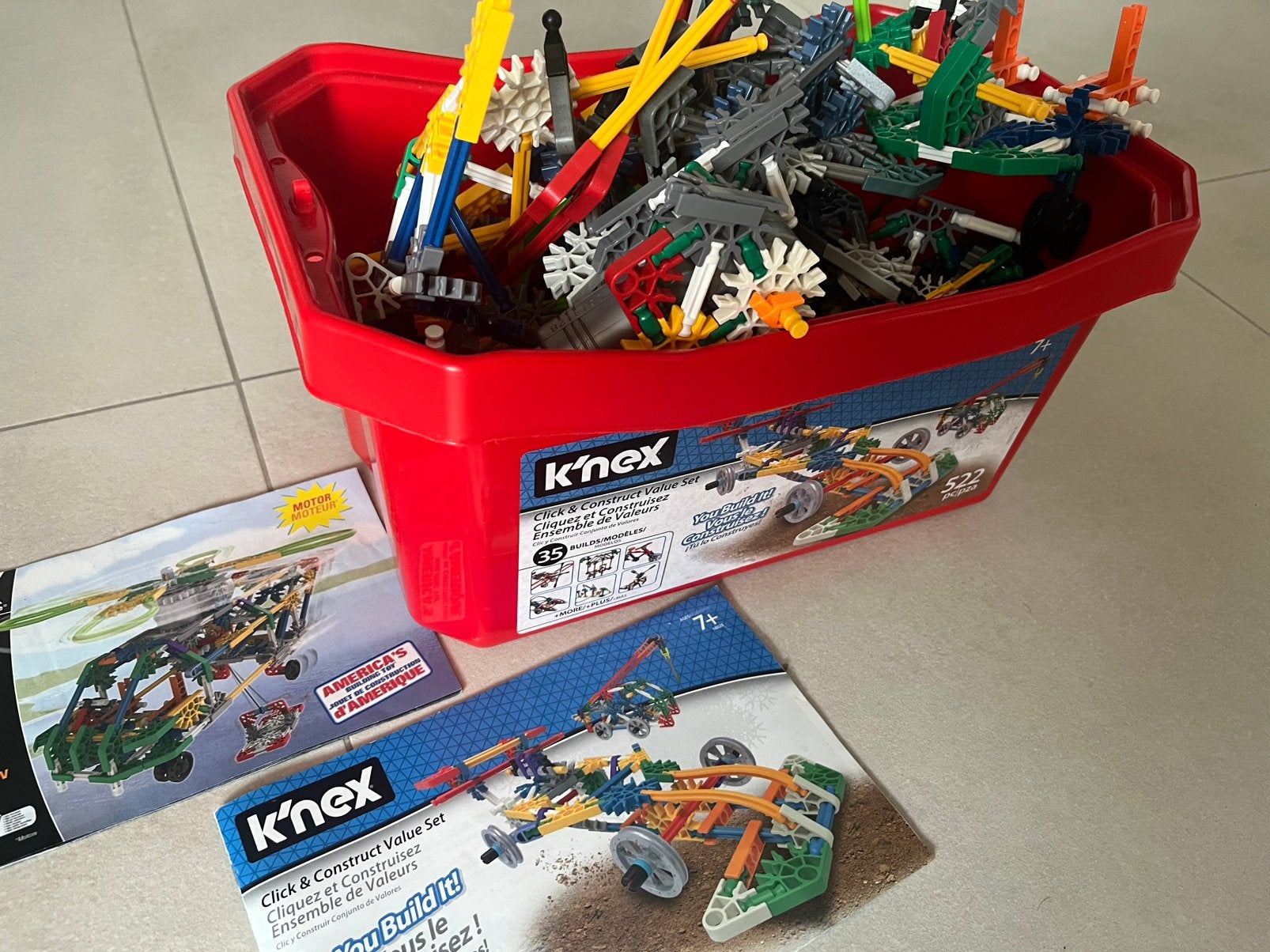 K’nex, Ophalen, Gebruikt, K'nex