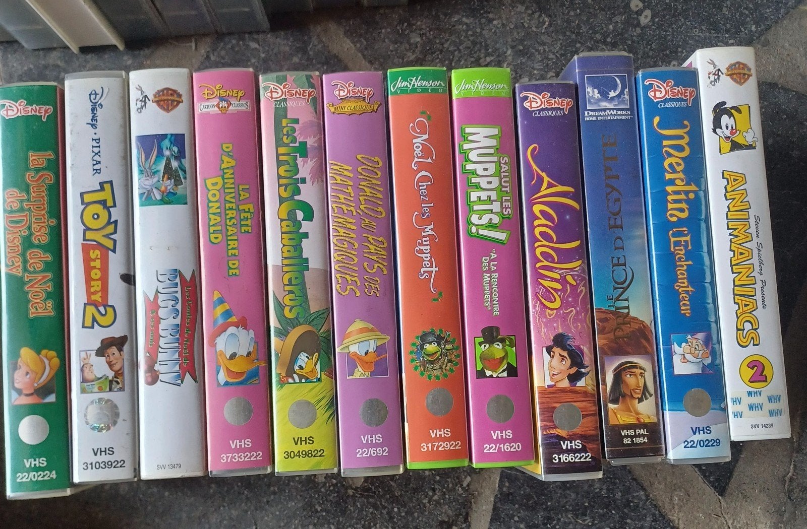 Lot de 12 film Disney, Verzamelen, Ophalen