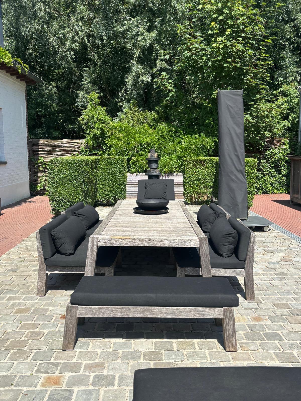 Buitentuinset Piet Boon, Tuin en Terras, Ophalen, Gebruikt, Bank, Meer dan 8 zitplaatsen