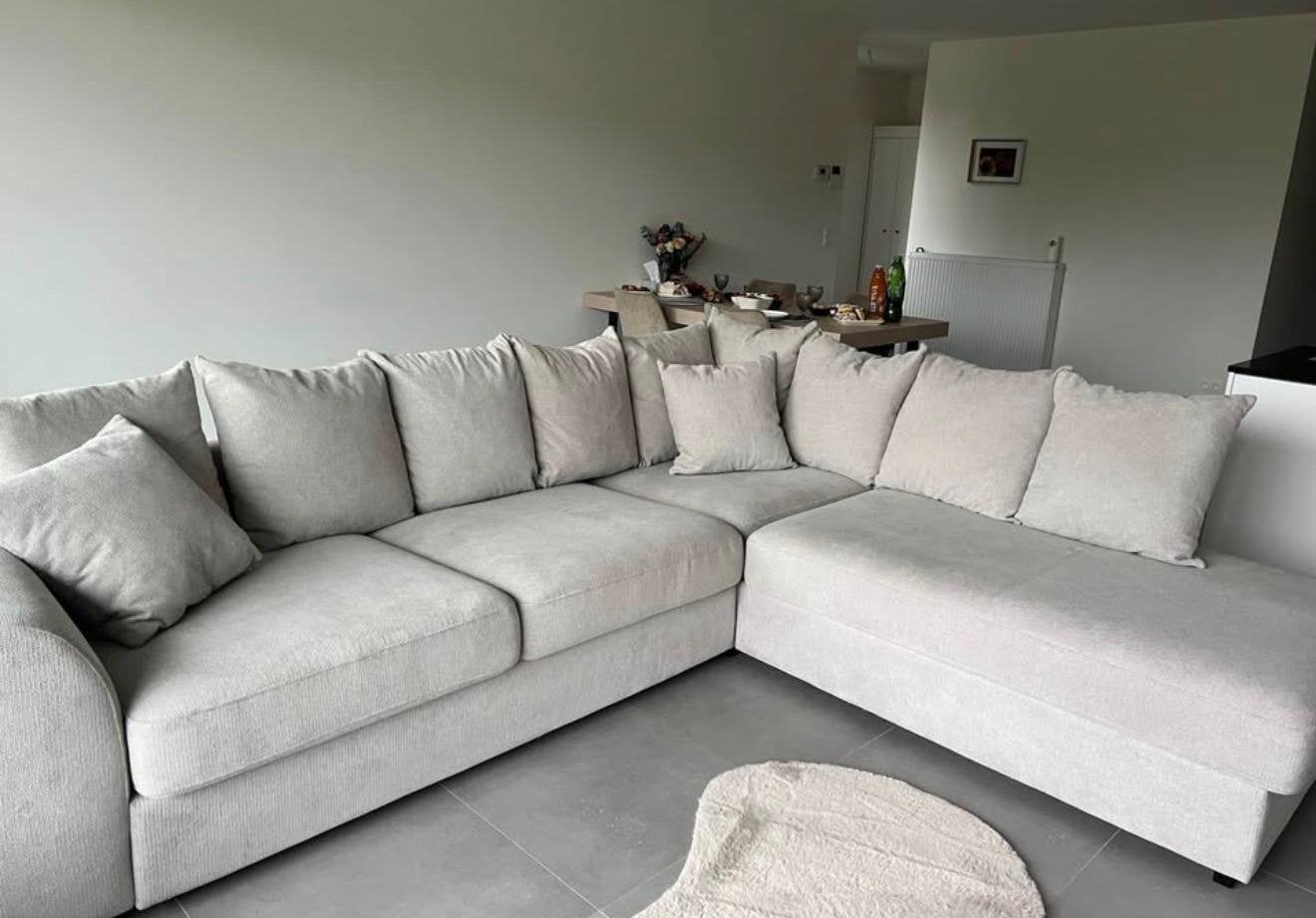 Chaise d'angle à vendre, Maison & Meubles, Canapés | Coins salons complets, Enlèvement, Comme neuf