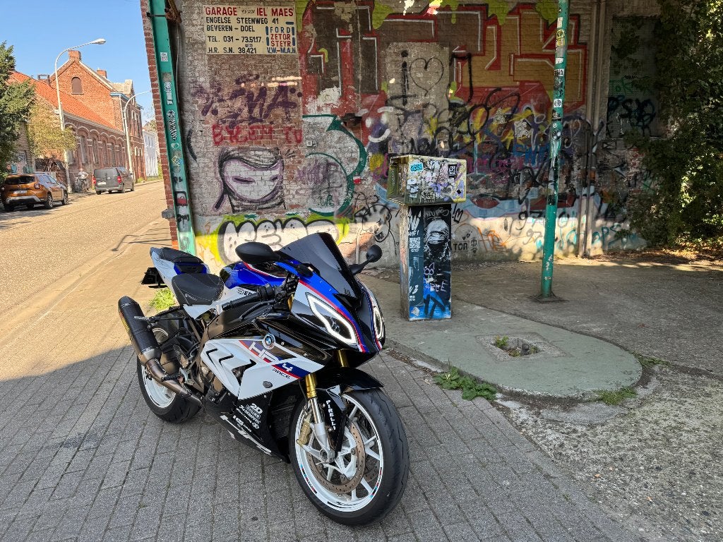 BMW S1000RR 2017, Motoren, 4 cilinders, Handvatverwarming, Gebruikt, Super Sport