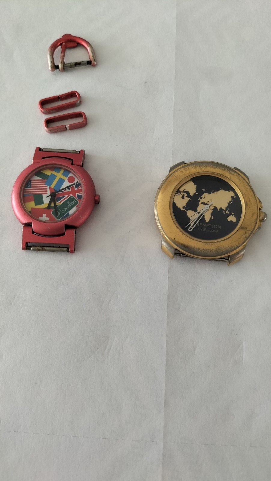 montres Benetton, Verzamelen, Ophalen