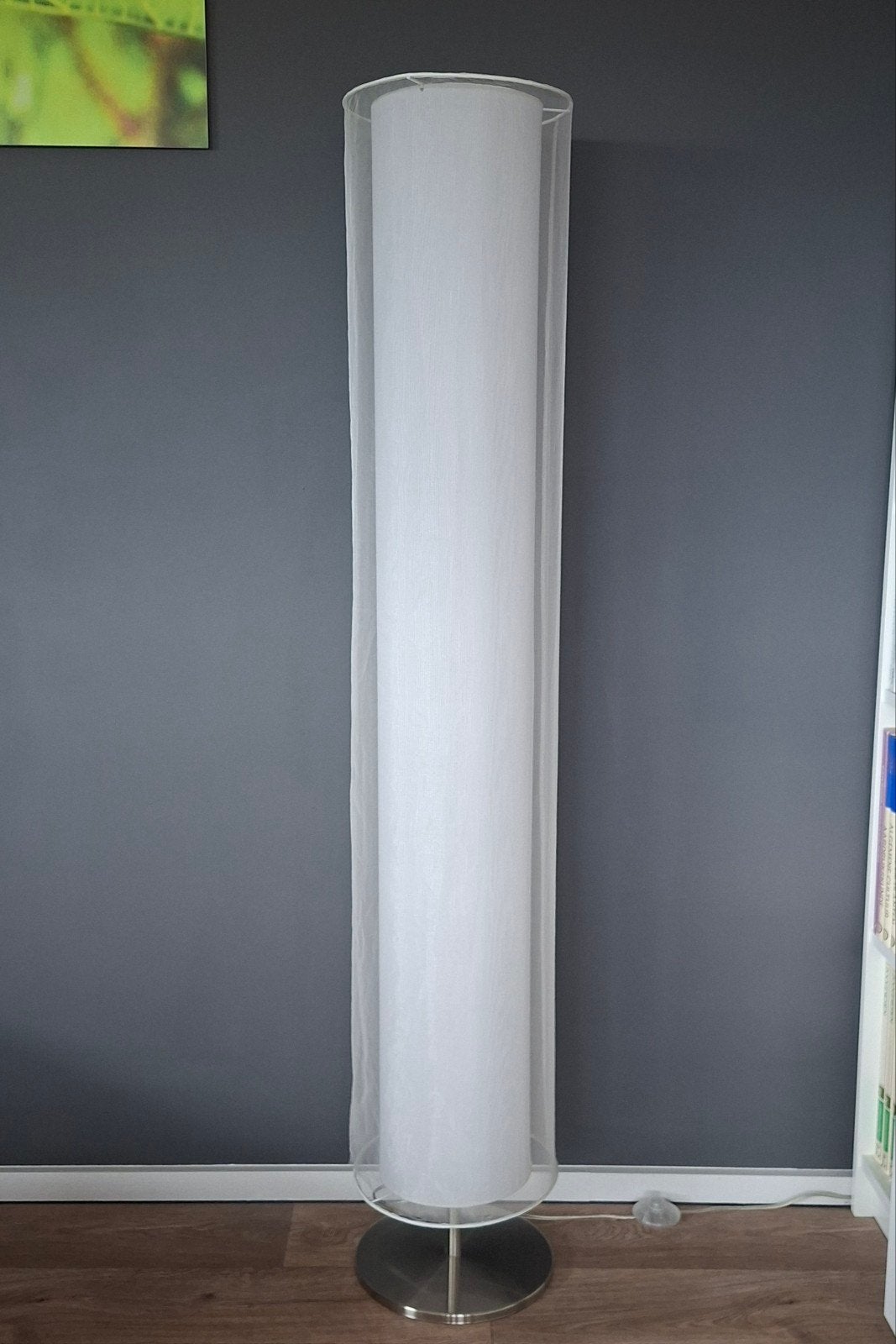 Design staande lamp met 3 spaarlampen, Huis en Inrichting, Gebruikt, Ophalen of Verzenden, 150 tot 200 cm, Modern