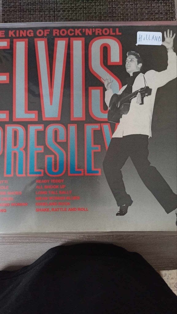 Elvis lp, the king of rock'n'roll, Nederlandse pers. 5 euro., LP, Ophalen of Verzenden, Zo goed als nieuw, Beschermende buitenhoes