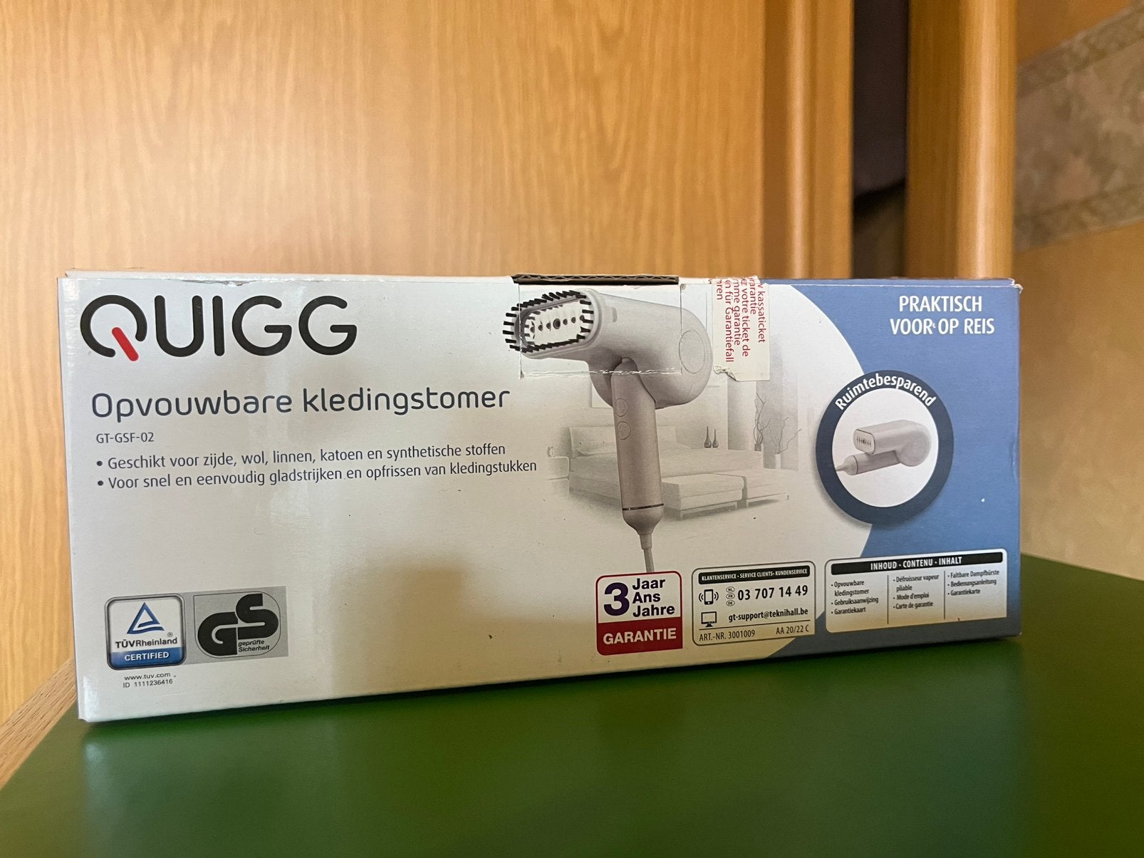 Opvouwbare kledingstomer, Electroménager, Vapeurs, Enlèvement, Neuf, Défroisseur