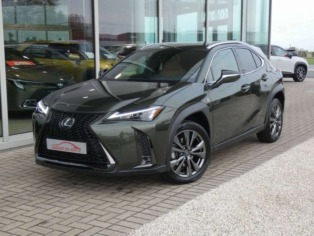 Lexus UX 250H HYBRID F-Sport Design +COGNAC LEDER +Dodehoek, Autos, Lexus, Entreprise, Achat, UX, ABS, Régulateur de distance