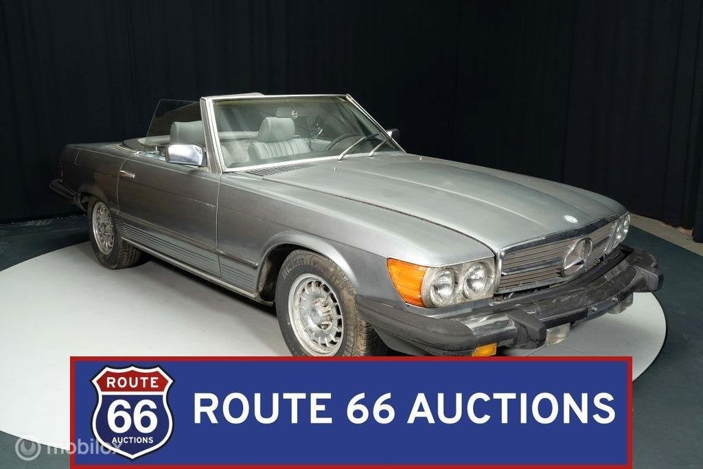 Mercedes-Benz 380 SL | 1982 | Route 66 Auctions, Achat, Entreprise, Boîte manuelle, Autre carrosserie