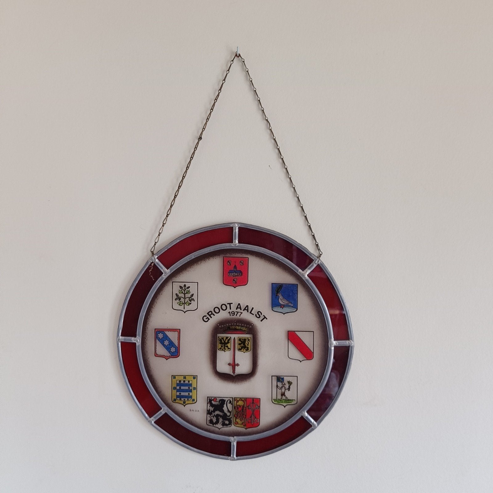 Aalst (Groot Aalst 1977), Huis en Inrichting, Woonaccessoires | Klokken, Ophalen, Zo goed als nieuw, Overige typen