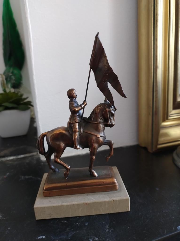 Vertegenwoordiging van Jeanne d'Arc, Antiek en Kunst, Ophalen of Verzenden