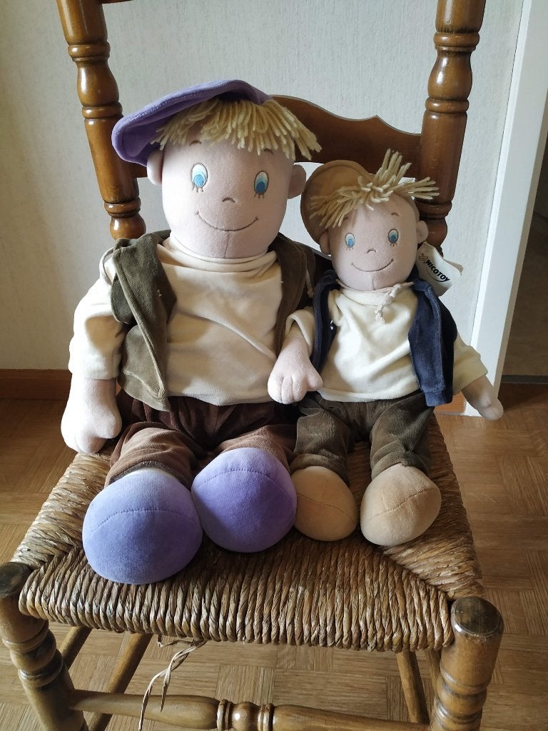 knuffel poppen grote en kleine broer splinternieuwe, Enlèvement ou Envoi, Neuf