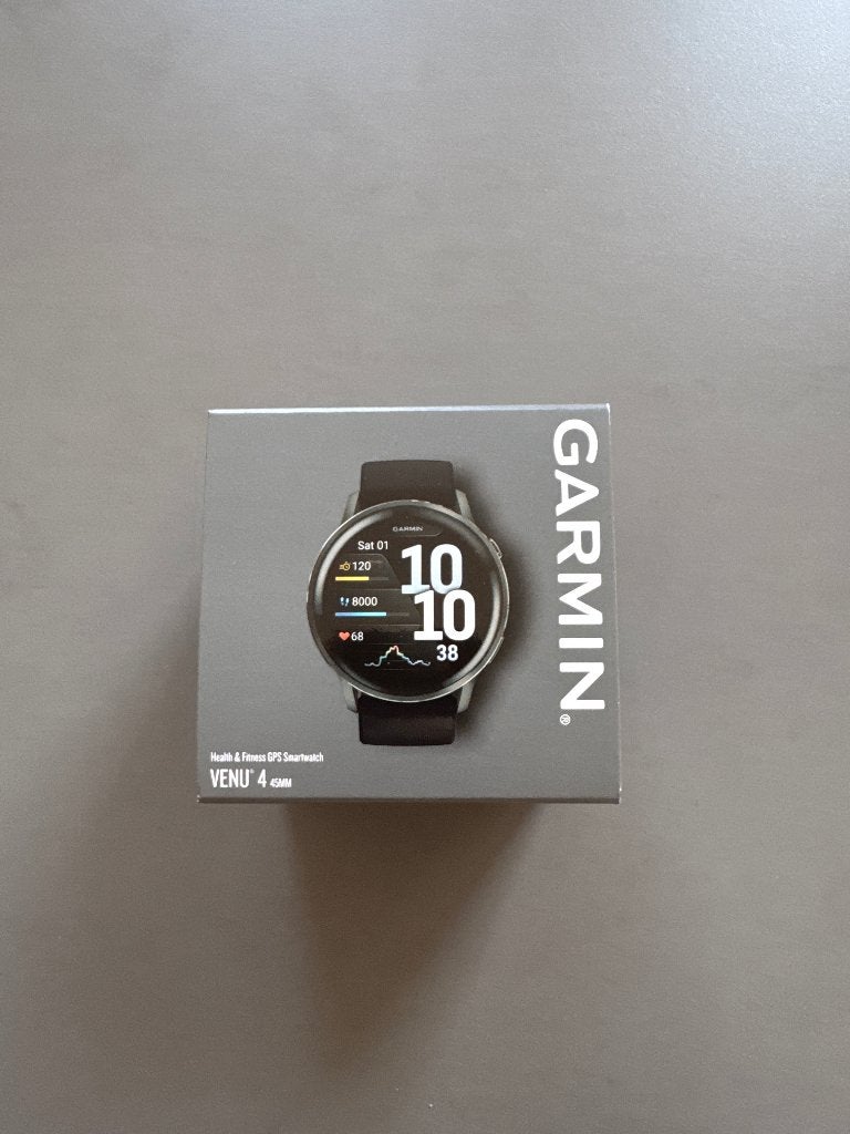 Garmin Venu 4 zwart 45mm, Ophalen, Zwart, Garmin, Nieuw
