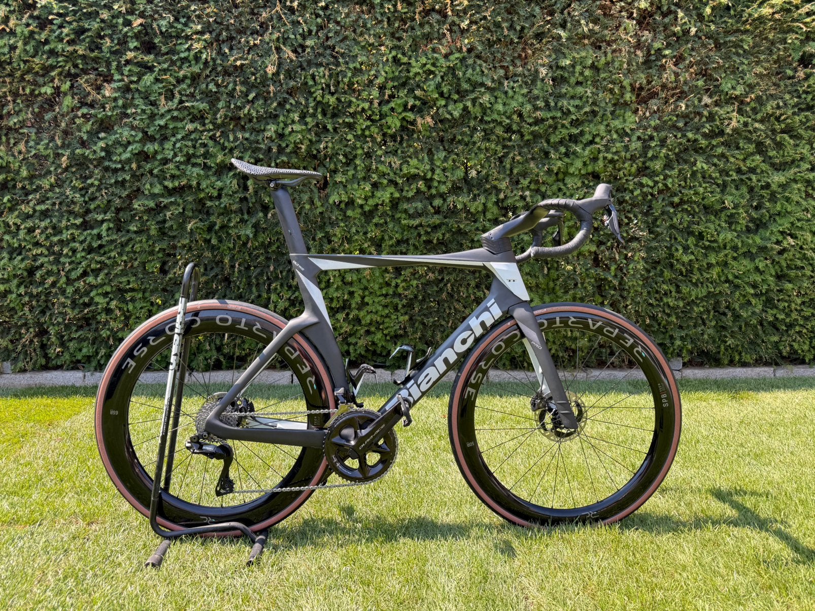 Bianchi oltre pro dura ace di2, Fietsen en Brommers, Ophalen, Zo goed als nieuw