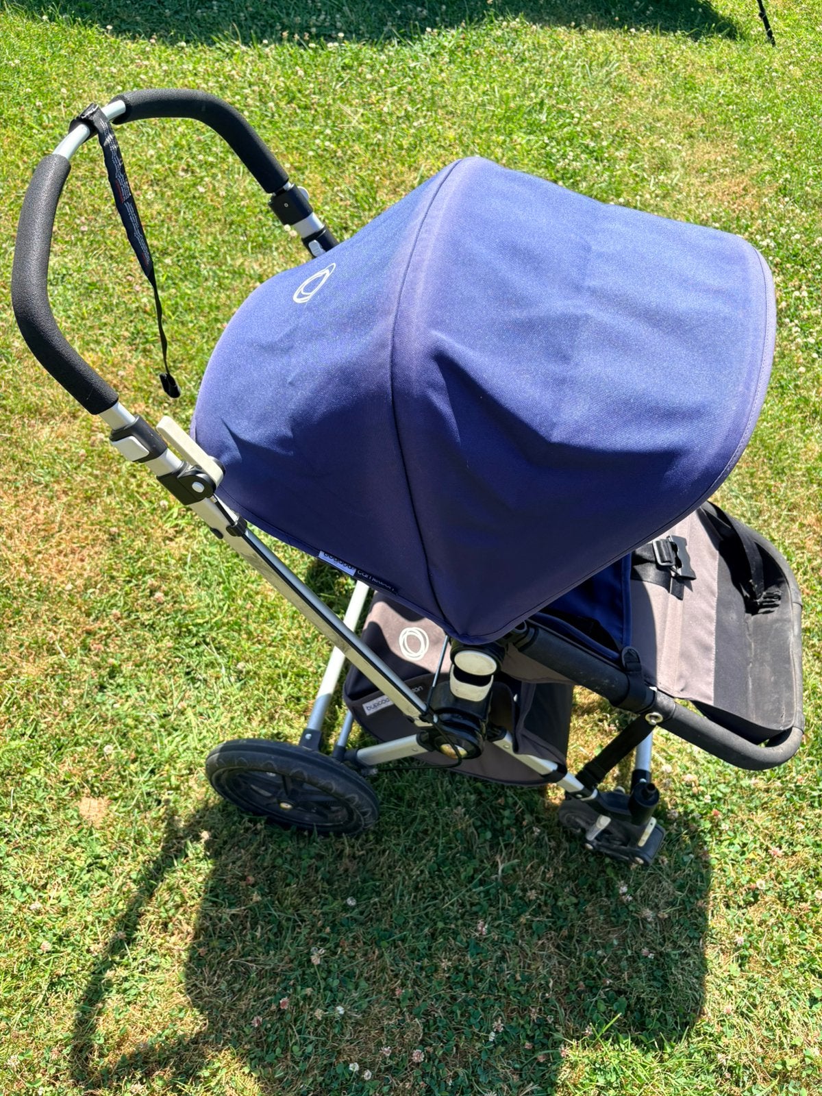 Buggy / kinderwagen bugaboo cameleon met accessoires, Enfants & Bébés, Buggys, Utilisé, Protection de pluie, Dossier réglable