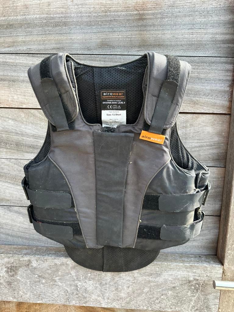 Airowear size T2 short chest 78-84cm, Dieren en Toebehoren, Ophalen of Verzenden, Gebruikt, Rijden