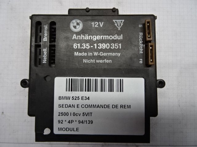 UNITE ELECTRONIQUE BMW 5 serie (E34) (61351390351.00), Utilisé, BMW
