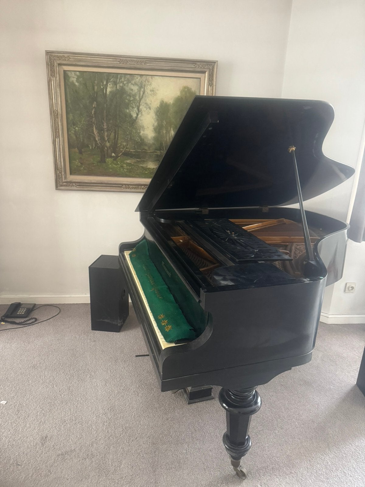 Vleugel piano, Musique & Instruments, Pianos, Enlèvement, Comme neuf, Piano