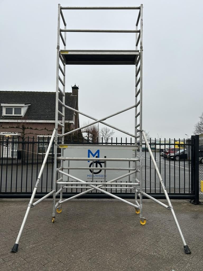 Little Jumbo aluminium rolsteiger 75x190CM 6.00M werkhoogte, Bricolage & Construction, Outillage | Ponceuses, Utilisé, Autres types