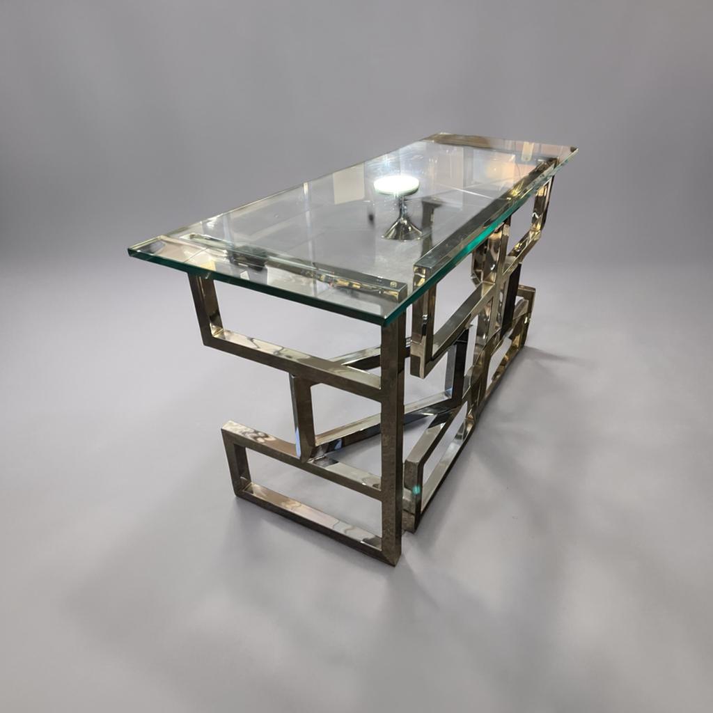 Italian console - bureau - bijzettafel, Ophalen, Zo goed als nieuw