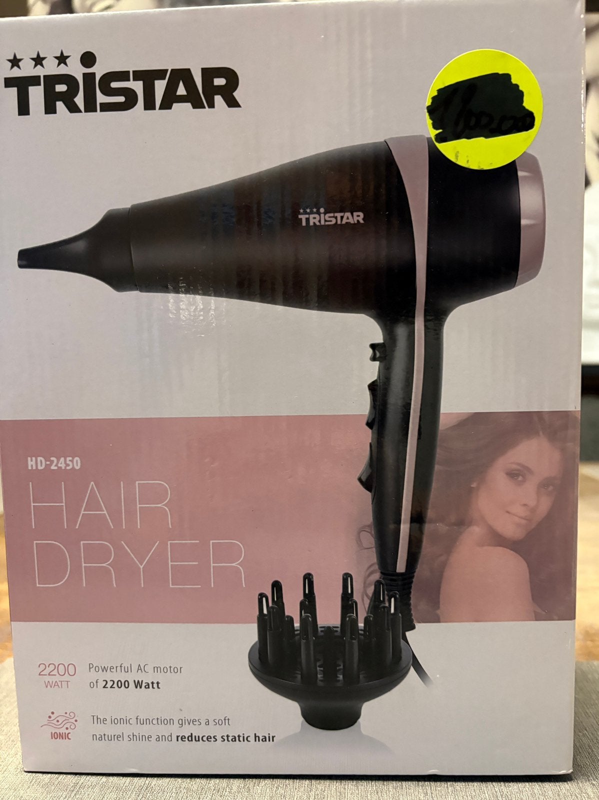 Haardroger tristar, Ophalen, Nieuw, Haardroger