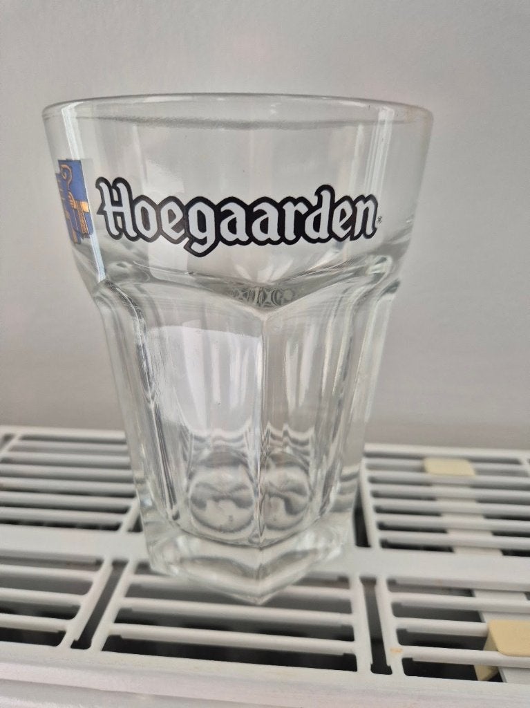 Groot glas Hoegaarden, Verzamelen, Ophalen of Verzenden