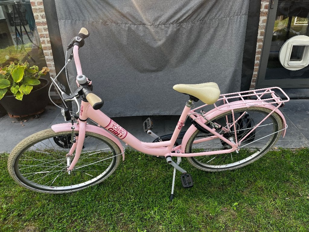 Meisjesfiets 26 inch, Fietsen en Brommers, Gebruikt, Velgrem, Versnellingen, BikeFun Kids (BFK)