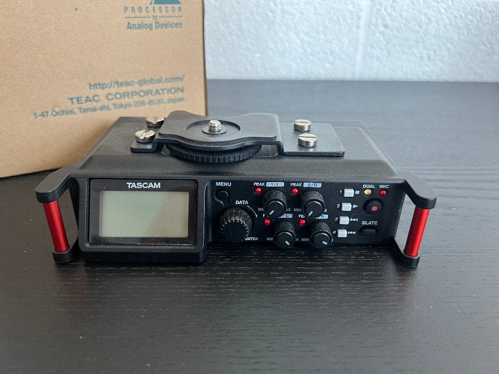 Tascam DR-70D 4-Kanaals Audiorecorder [Nieuwstaat], Ophalen of Verzenden, Zo goed als nieuw