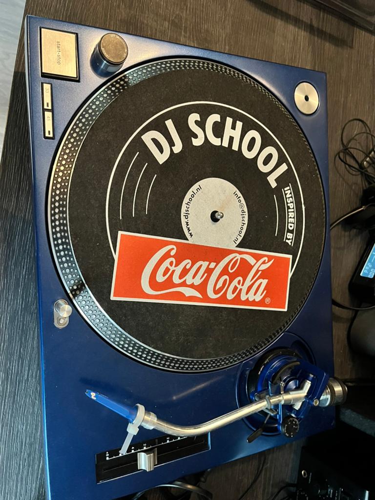 Technics Sl1200 MkII customized blue, Audio, Tv en Foto, Platenspelers, Ophalen, Zo goed als nieuw, Technics