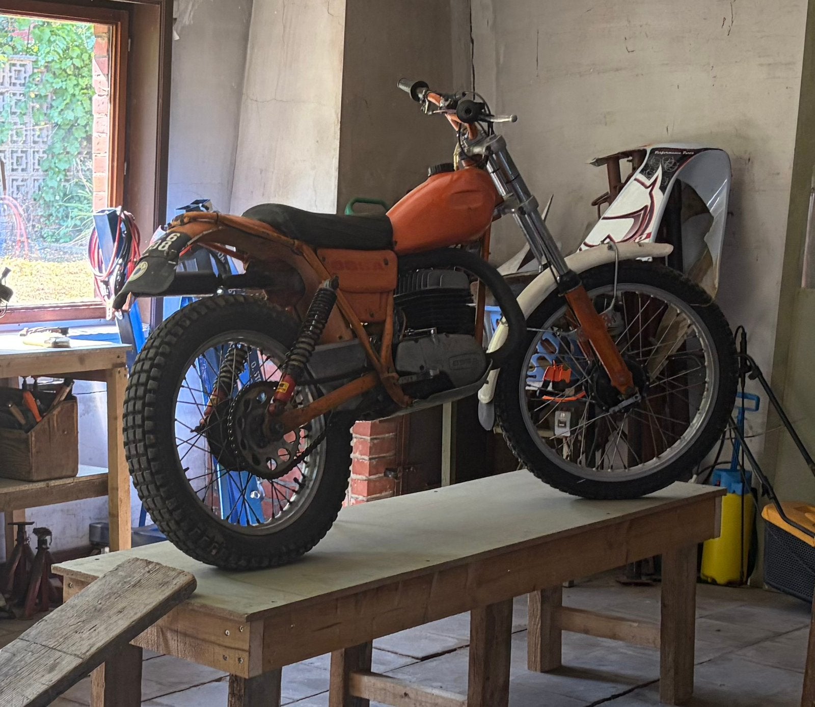 Ossa 350 ,  échange contre cross , ajout argent possible, Motos, Enlèvement, Utilisé