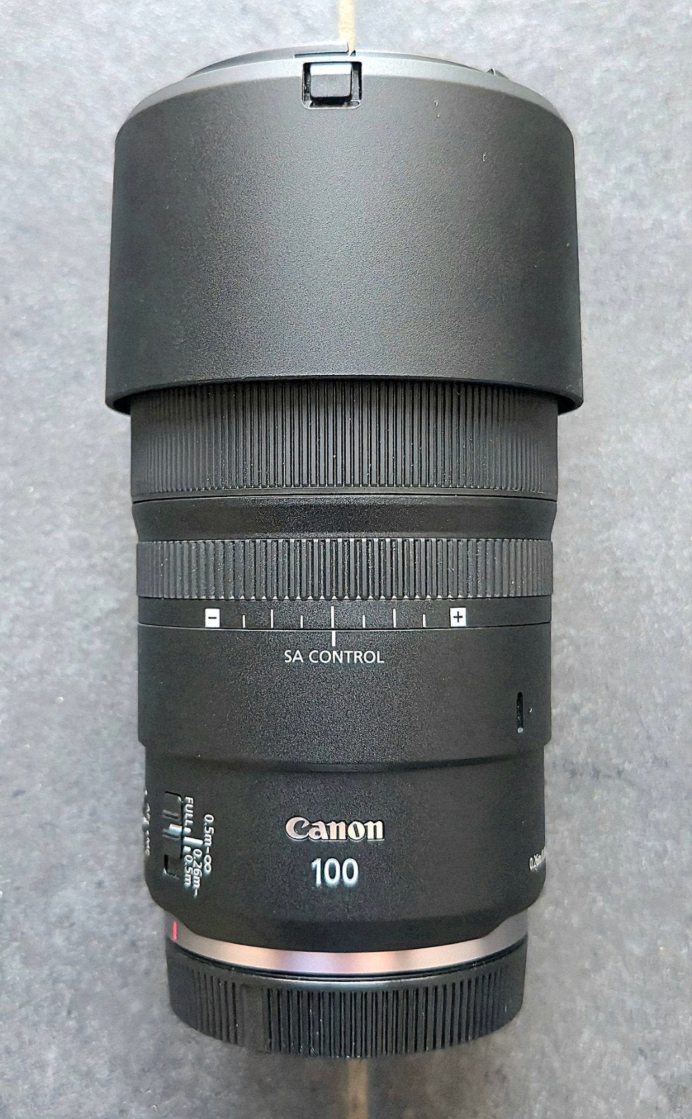 Objectif Canon RF 100mm 2.8 Macro L IS USM garantie -> 2031, Canon, Canon RF, Comme neuf, Objectif macro
