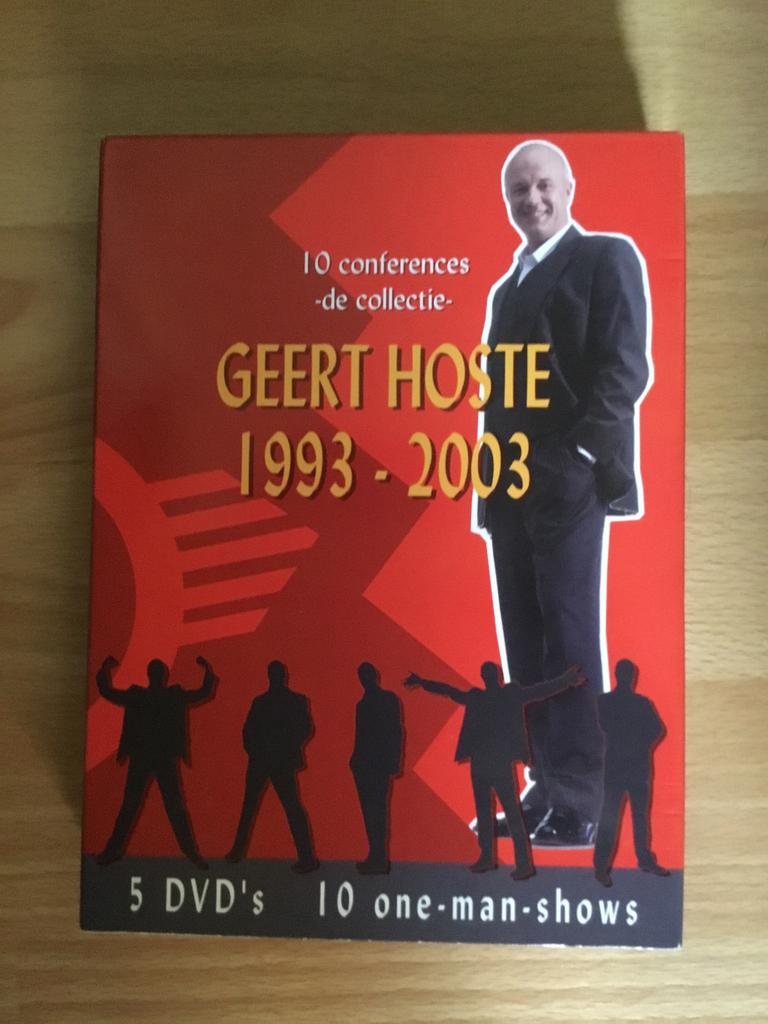 Dvd’s humor Geert Hoste, Cd's en Dvd's, Ophalen of Verzenden, Stand-up of Theatershow