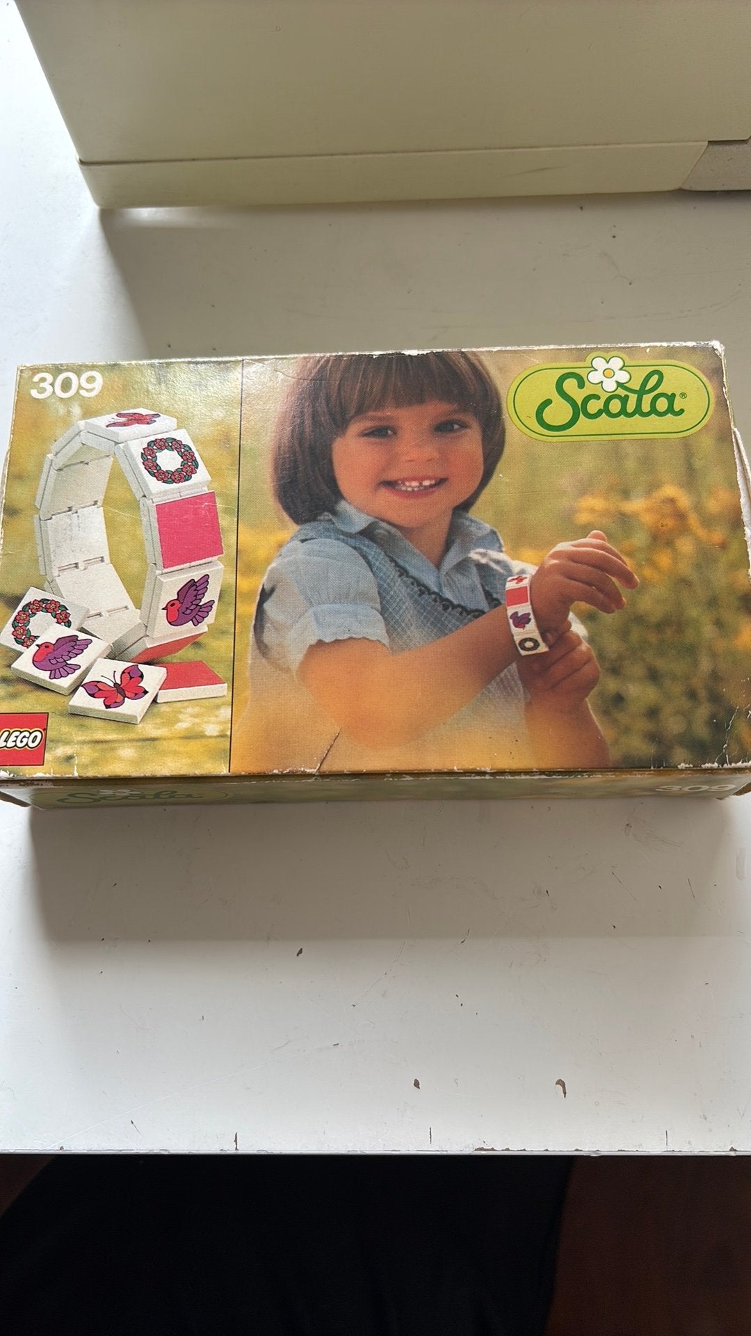 Lego vintage Scala set 309 met doos en boekje, Enfants & Bébés, Overige thema's, Lego, Comme neuf, Enlèvement