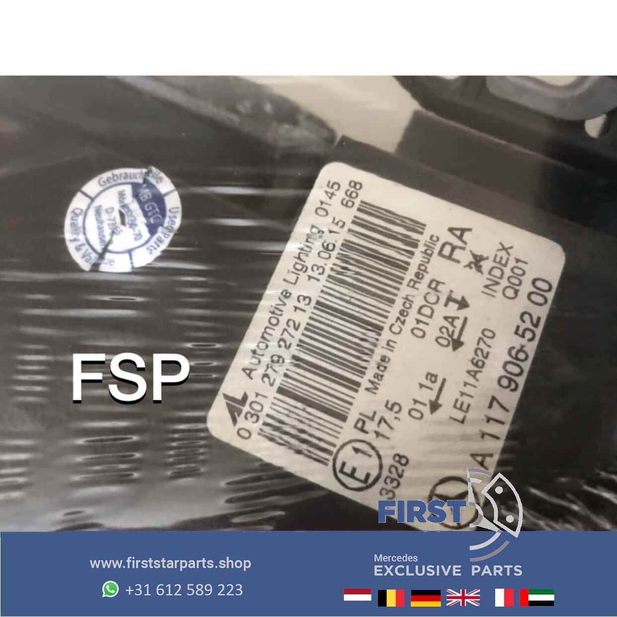 W117 CLA BI XENON KOPLAMP Mercedes CLA Klasse 2013-2016, Utilisé, -, -, Enlèvement ou Envoi