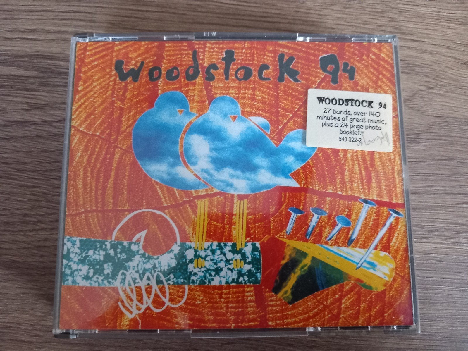 2CD Woodstock 94 Pop Punk Rock Metal Folk NIN Metallica, Ophalen of Verzenden, Pop, Boxset