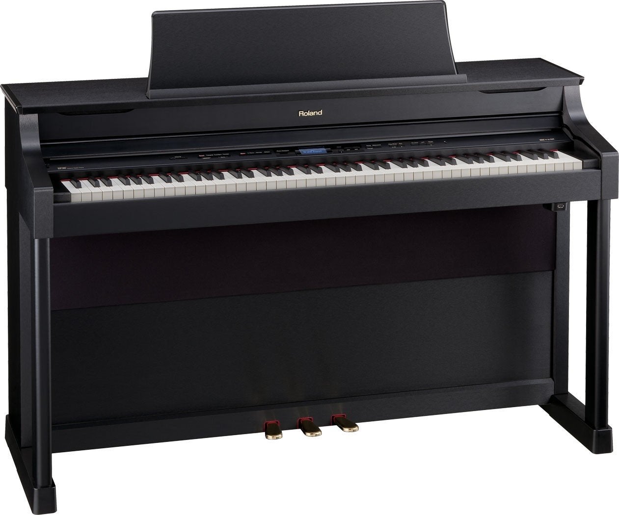 Roland Piano 307 + pianobank, Ophalen, Zwart, Digitaal, Zo goed als nieuw