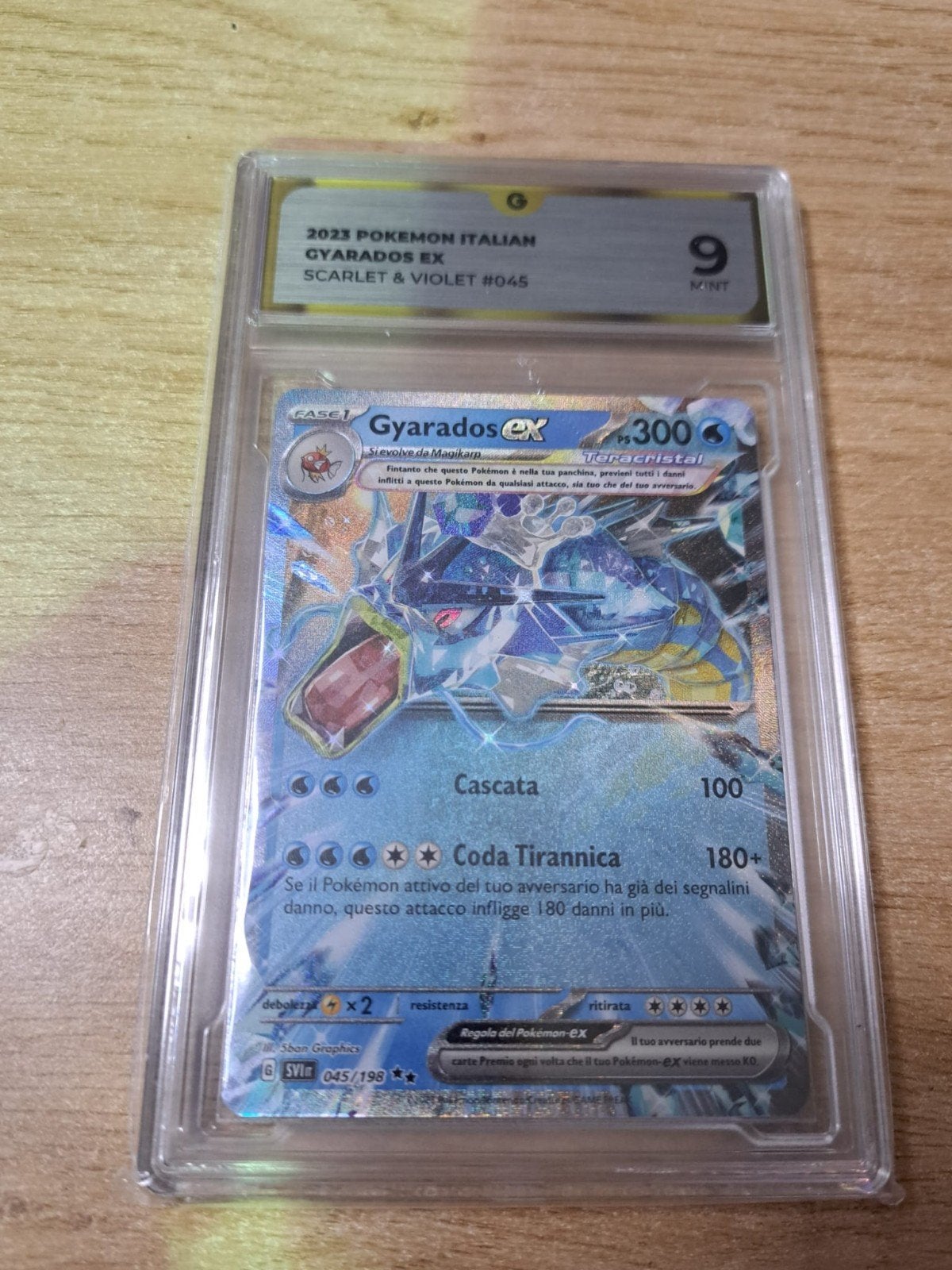 Gyarados ex 045/198, Ophalen