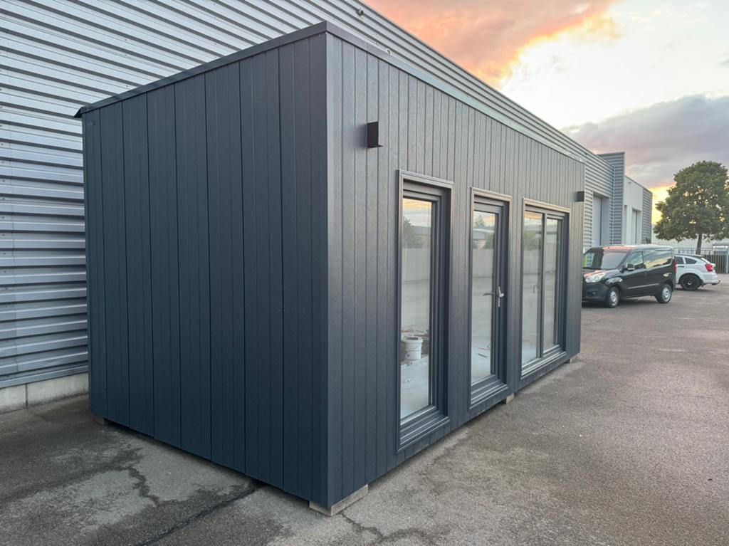 Kantoorunit,tuinkantoor,praktijkruimte, Articles professionnels, Machines & Construction | Abris de chantier & Conteneurs, Enlèvement
