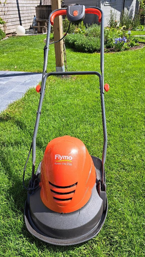 Flymo grasmaaier Turbo Lite 250, Tuin en Terras, Ophalen, Elektrische grasmaaier, Minder dan 30 cm, Zweefmaaier
