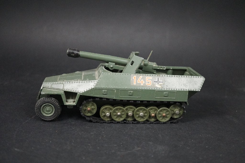 Dinky Toys 7,5 cm Duitse tank destroyer - TOP vintage, Ophalen of Verzenden